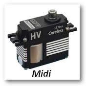 GDW Servos Midi Grösse