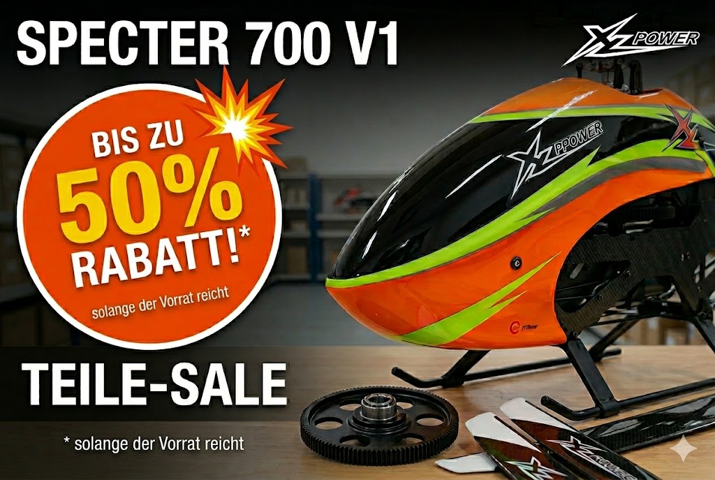 Specter V1 Ersatzteile Lagerräumung