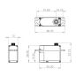 3x HV9767 und 1x HV9780 - HV Digital Servo combo