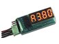 Preview: MTTEC BD6 Voltage Monitor / Spannungsmonitor für Lipopacks bis 6S