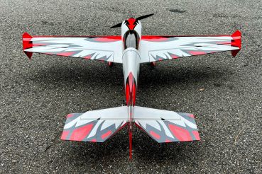 Extremeflight RC 60" Edge 540T V3 Dunkelrot/Weiss - ARF