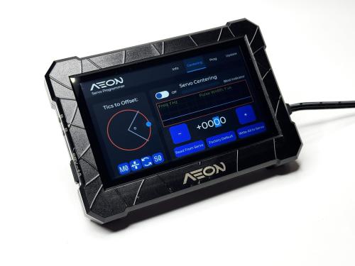 Aeon RC Cloud-Connected multi-protocol Servo Programmer with Oscilloscope