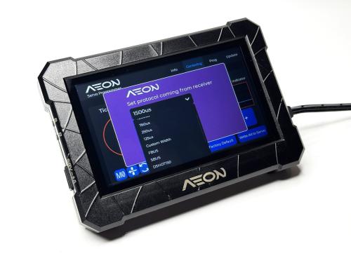 Aeon RC Cloud-Connected multi-protocol Servo Programmer with Oscilloscope