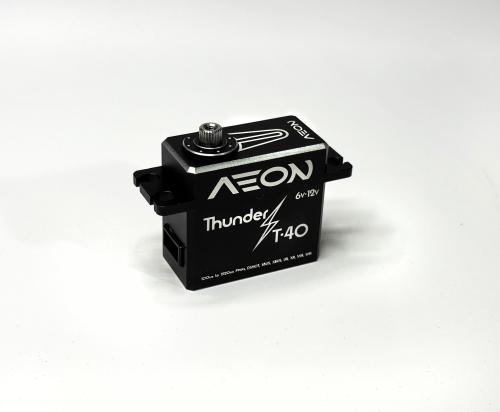Aeon RC Thunder T-40 Brushless, Multi-Protocol, Event-Driven 6V-12V Programmable Servo