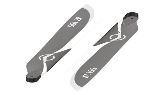 Stratos 200 Azure 195 Kunststoff Hauptrotorblätter