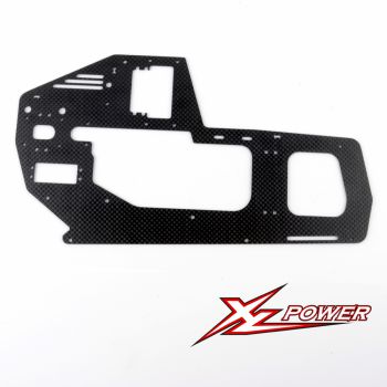 XLpower - Carbon Chassisplatte - Links