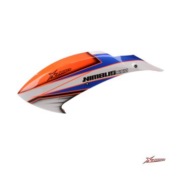 XLPower - Nimbus 550 Kabinenhaube - Orange Blau