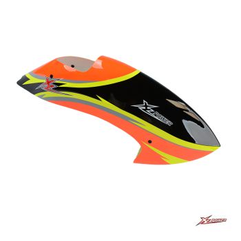 XLPower - Kabinenhaube - Orange V2 - neue Form für Schnellverschlüsse hinten