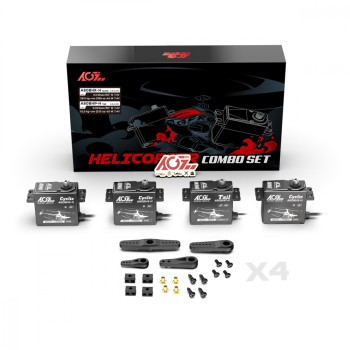 AGF-RC A80 8,4V Heli Combo (3x A80BHX-H, 1x A80BHP-H)