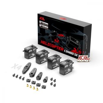 AGF-RC A80 8,4V Heli Combo (3x A80BHX-H, 1x A80BHP-H)