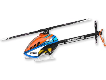 OMPHOBBY OMP Heli M6 KIT 600 Helikopter mit RT Rotorblätter # OSHM605O Orange
