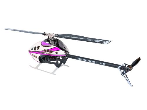 Preview: OMPHOBBY OMP Heli M2 V3 Sport Micro Helikopter Nebula Pink