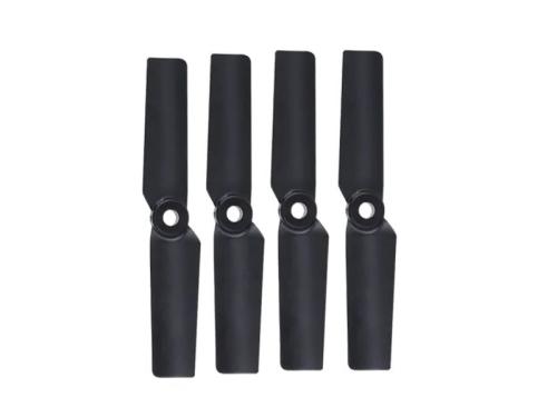 OMPHOBBY M1 / M1 EVO Heckrotorblätter Set (4st) schwarz # OSHM1015