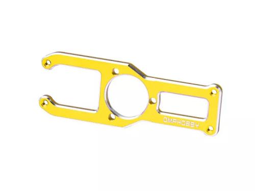 OMPHOBBY M1 Alu Motorträgerplatte gelb # OSHM1045