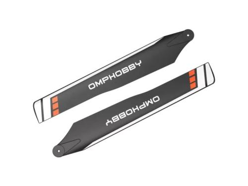 OMPHOBBY M2/ M2 V2/ M2 EXP Rotorblätter 173mm orange # OSHM2107