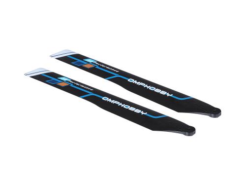 OMPHOBBY M2 EVO Rotorblätter 192mm weiss # OSHM2321W