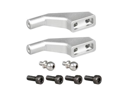 OMPHOBBY M4 Alu Blatthalterarme (silber) # OSHM4010S