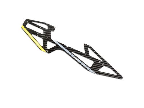 OMPHOBBY M4 Carbon Hauptrahmenplatte rechts gelb # OSHM4014Y-R