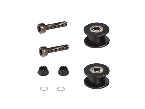 OMPHOBBY M4 Umlenkrollen (schwarz) # OSHM4020B