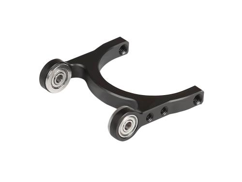 OMPHOBBY M4 / M4 MAX Alu Heckrotor Umlenkhebel (schwarz) # OSHM4030B