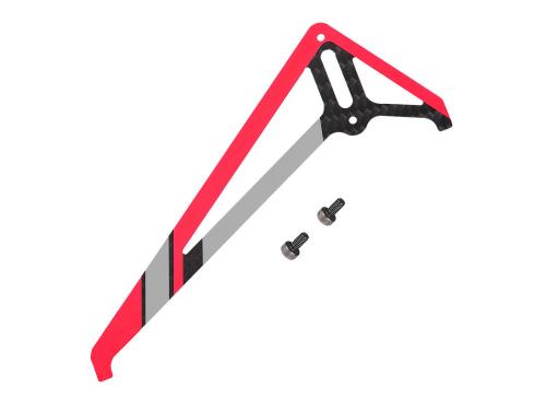 OMPHOBBY M4 Heckfinne rot # OSHM4034R