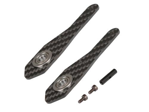 OMPHOBBY M4 Heckgehäuse Platten (schwarz) # OSHM4035B