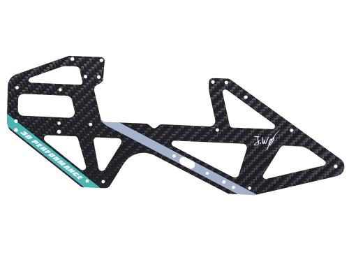 OMPHOBBY M4 MAX Carbon Hauptrahmenplatte rechts # OSHM4X003R