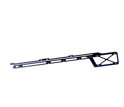 OMPHOBBY M5 / M6 rechte Akkuschiene Carbon # OSHM5008