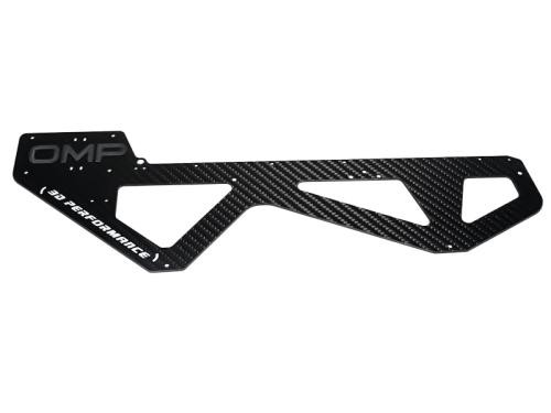 OMPHOBBY M5 / M6 rechter unterer Seitenrahmen Carbon # OSHM5010