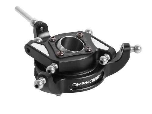 OMPHOBBY M7 Alu Taumelscheibe komplett (schwarz) # OSHM7025
