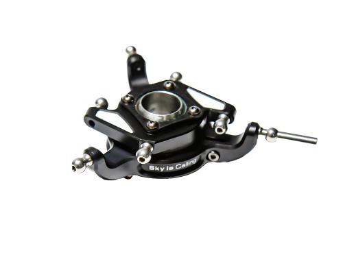 OMPHOBBY M7R Alu Taumelscheibe komplett (schwarz) # OSHM7226