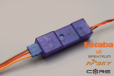 TexY - YGE Telemetrieadapter ( für Futaba, Spektrum, FrSky)