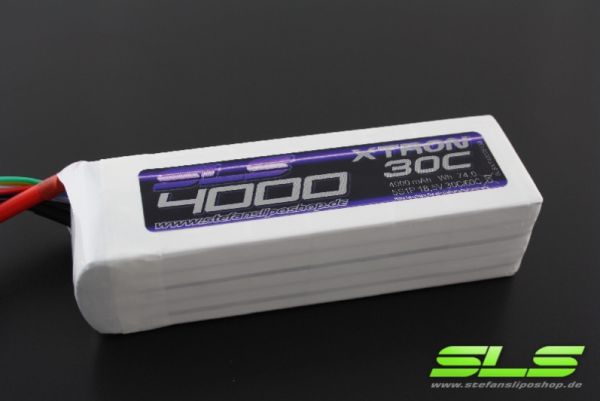 SLS XTRON 4000mAh 6S1P 22,2V 30C/60C