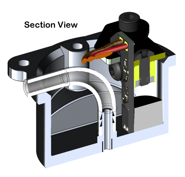 XGuard Selbstkalibrierender V2 Backplate-RPM-Sensor