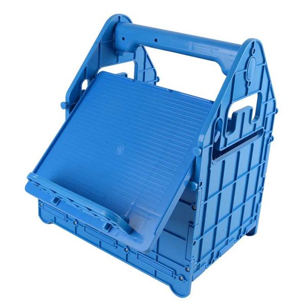 Verbrenner Starterbox/Transportbox f. Starter, Zubehör und Spritkanister - Blau