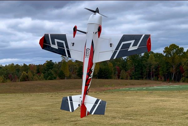 Extremeflight RC 60" Edge 540T V3 Dunkelrot/Weiss - ARF