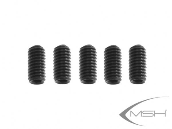 XLPower/MSH Prôtos 700 Madenschraube / Stiftschraube M4x8 (5x)
