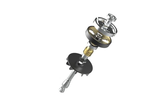 XLPower - Specter 700 V2 NME Nitro + OS 105 HZ-R + OS Powerboost Pipe - Rot Gelbe Haube