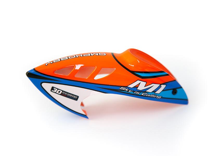 OMPHOBBY M1 V3 Pro Kabinenhaube Cosmic-Orange