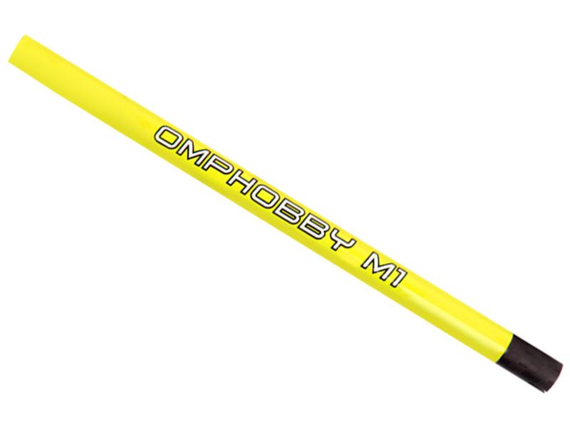 OMPHOBBY M1 V3 Pro Heckrohr Carbon Gelb