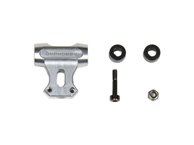 OMPHOBBY M2 V3 Sport Alu Rotorkopfzentralstück silber # OSHM2474