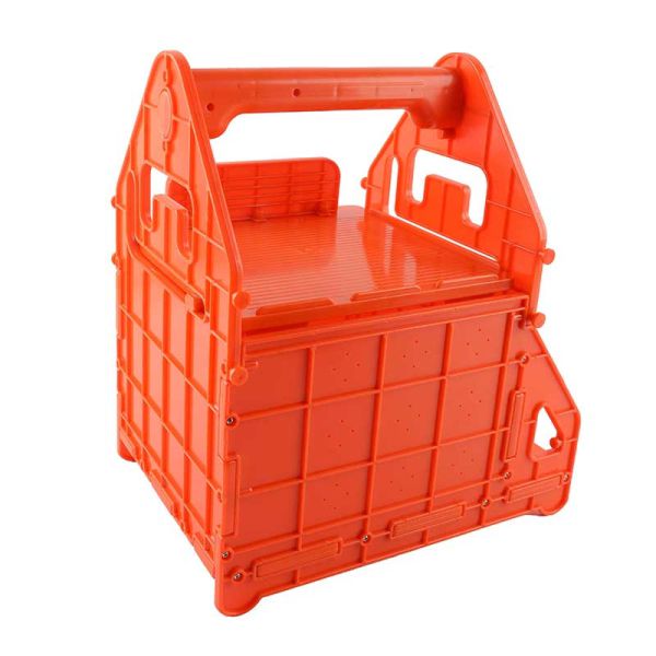 Verbrenner Starterbox/Transportbox f. Starter, Zubehör und Spritkanister - Orange