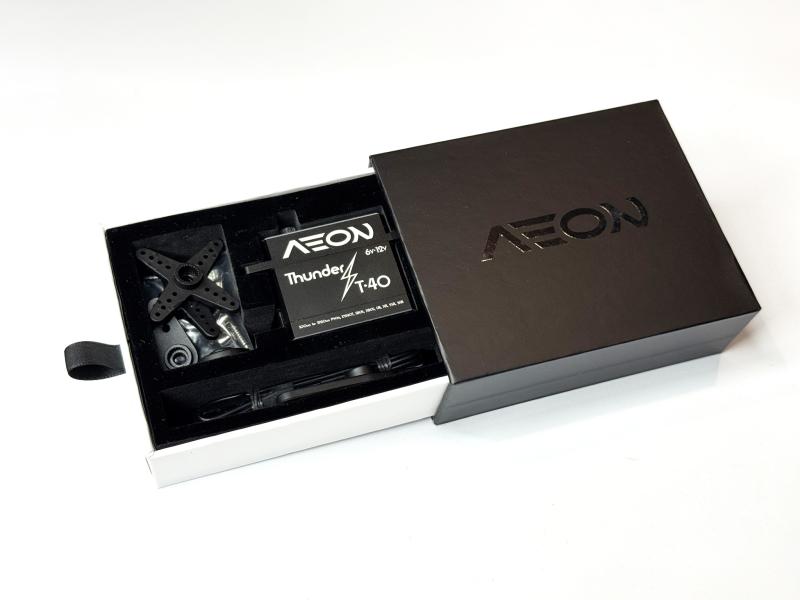 Aeon RC Thunder T-40 Brushless, Multi-Protocol, Event-Driven 6V-12V Programmable Servo