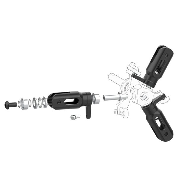 XLPower - Specter 700 V2 Ultimate Dreiblatt - Pink Weiss