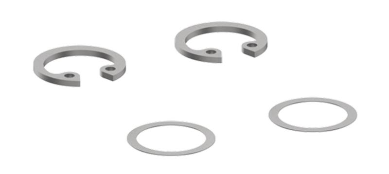 Stratos 200 Wellen Sprengring m. Scheiben (2)