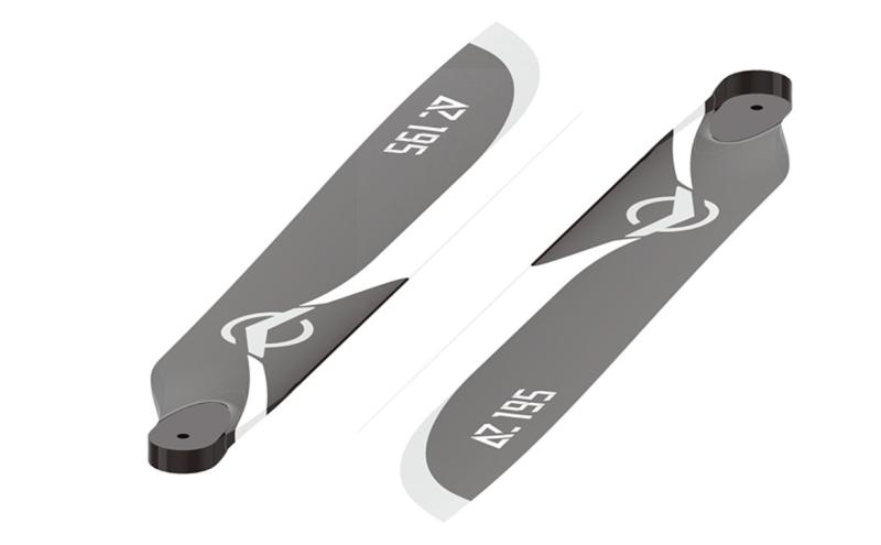 Stratos 200 Azure 195 Kunststoff Hauptrotorblätter