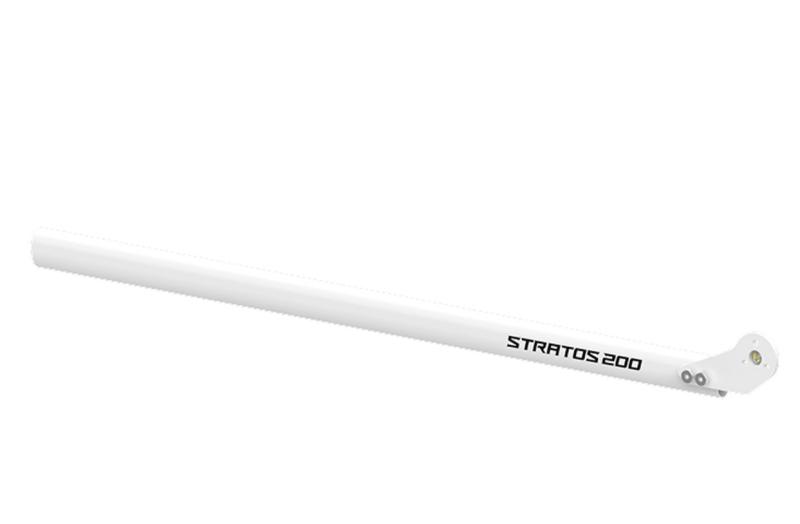 Stratos 200 Heckrohr m. Heckmotorhalter Weiss