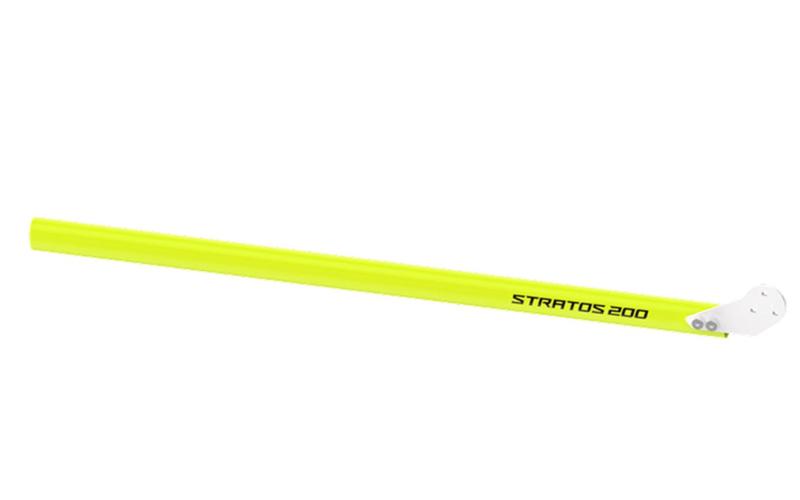 Stratos 200 Heckrohr m. Heckmotorhalter Gelb/Weiss