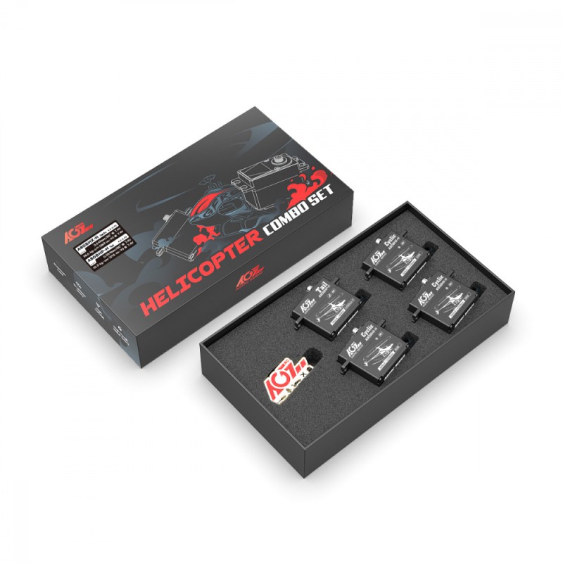 AGF-RC A80 8,4V Heli Combo (3x A80BHX-H, 1x A80BHP-H)