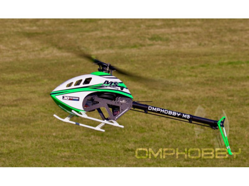 OMPHOBBY OMP Heli M5 KIT 550 Helikopter mit RT Rotorblätter # OSHM511G Grün